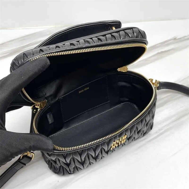 Medium Matelassé Nappa Leather Handbag