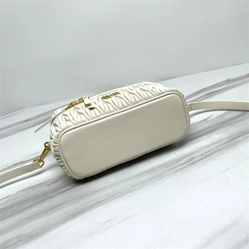 Medium Matelassé Nappa Leather Handbag