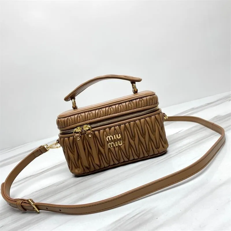 Medium Matelassé Nappa Leather Handbag