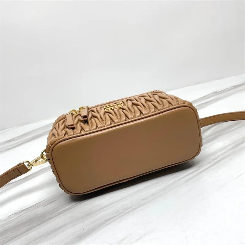 Medium Matelassé Nappa Leather Handbag