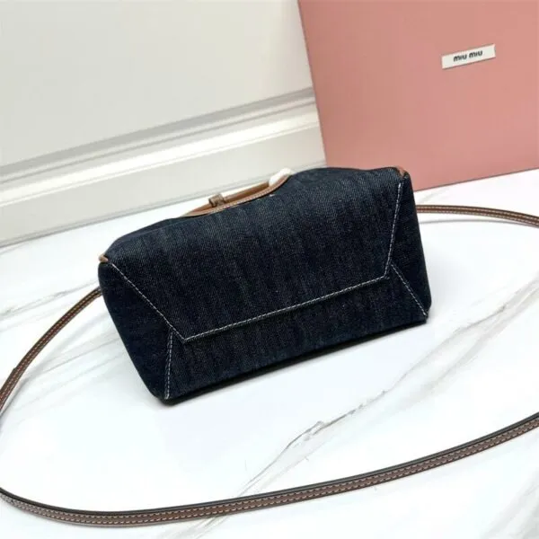 Ivy Denim and Leather Handbag