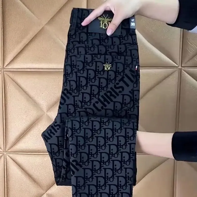 Fashionable and versatile men's straight leg pants