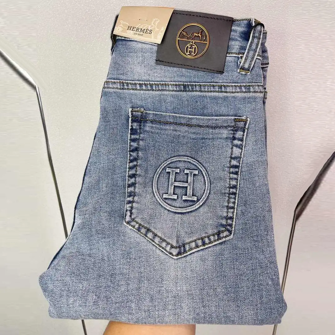 New fashion classic men's denim trousers