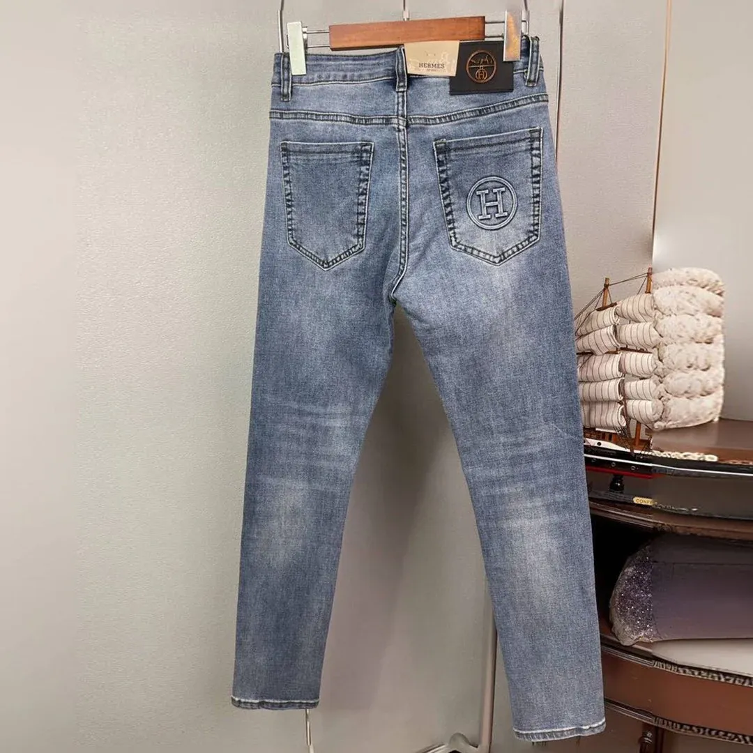 New fashion classic men's denim trousers