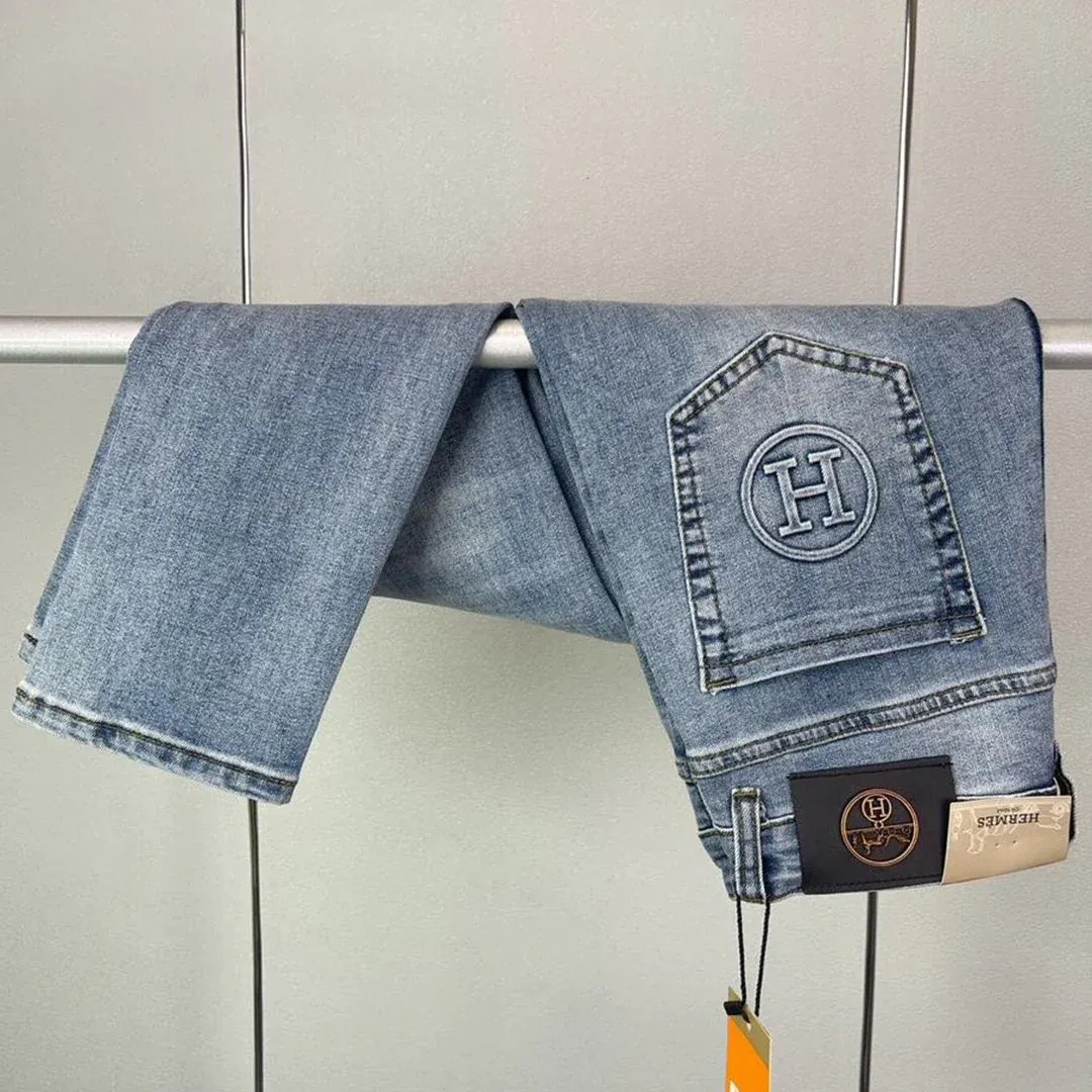 New fashion classic men's denim trousers
