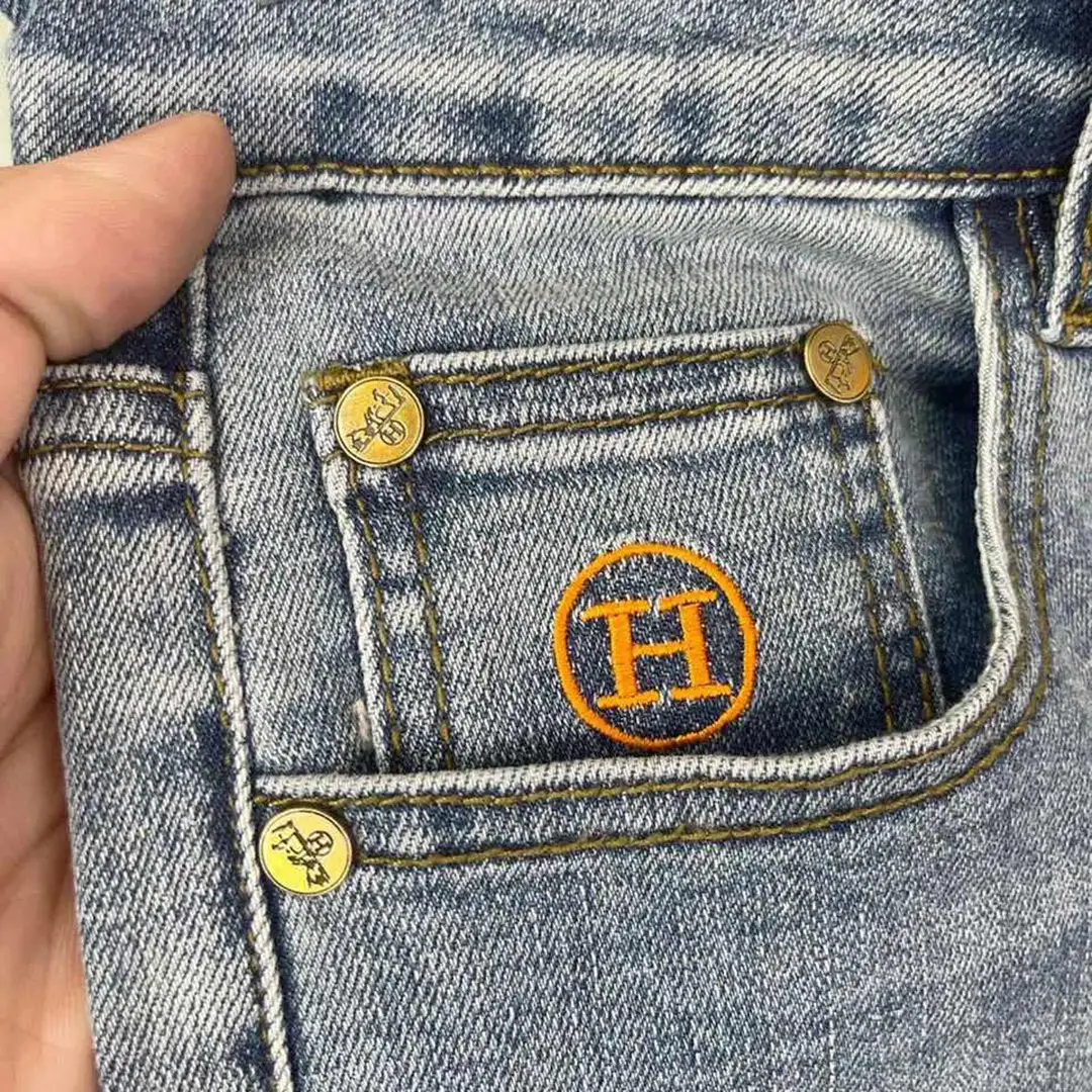 New fashion classic men's denim trousers