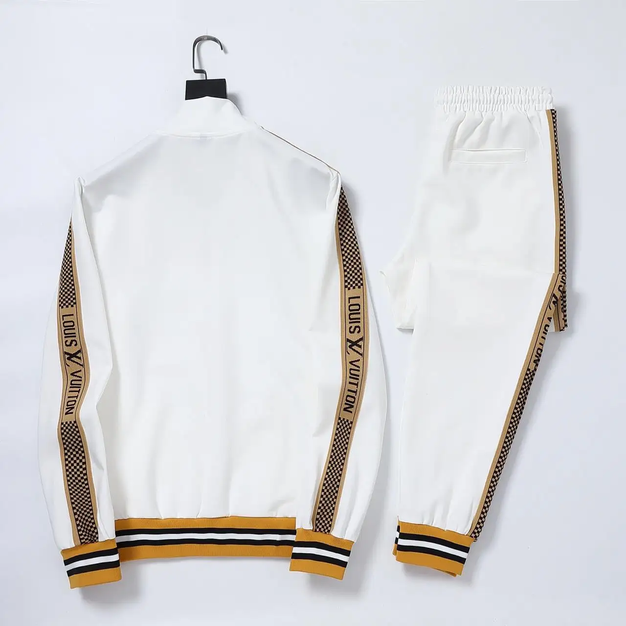 Men's printed casual sportswear two-piece set