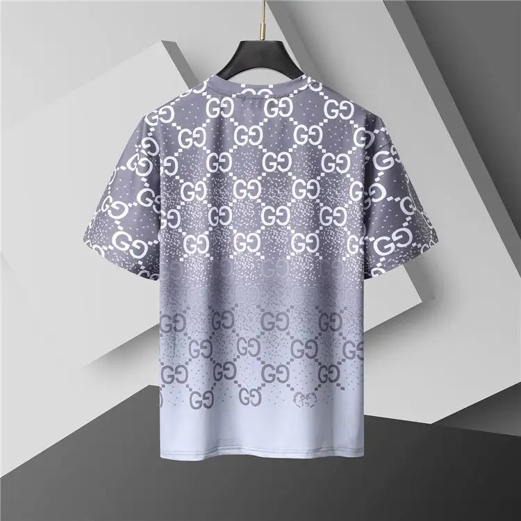 New men's round neck classic logo T-shirt