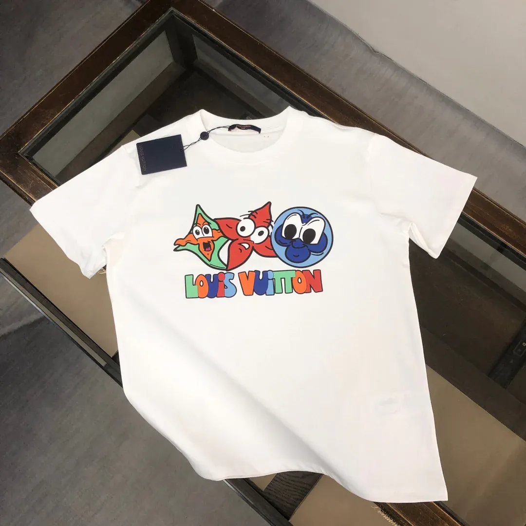 New round neck short sleeved t-shirt