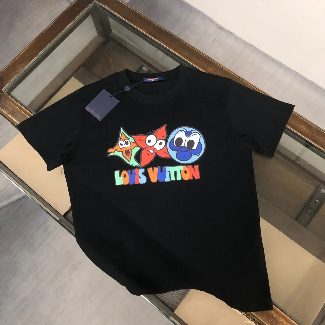 New round neck short sleeved t-shirt