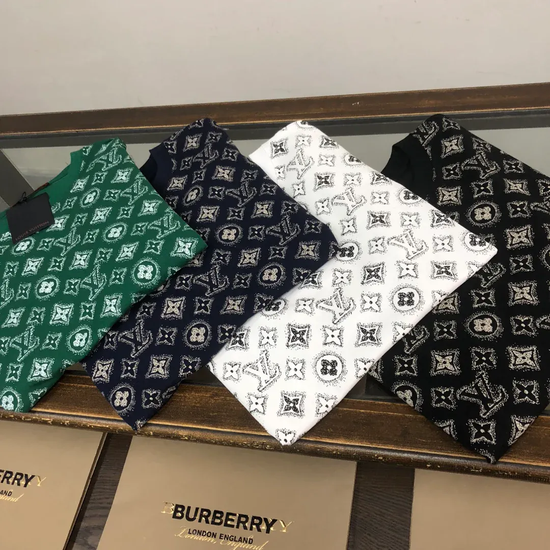 New vintage watercolor printed short sleeved shirt