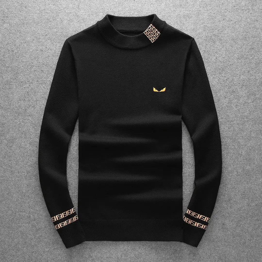 Classic high-end base wool sweater