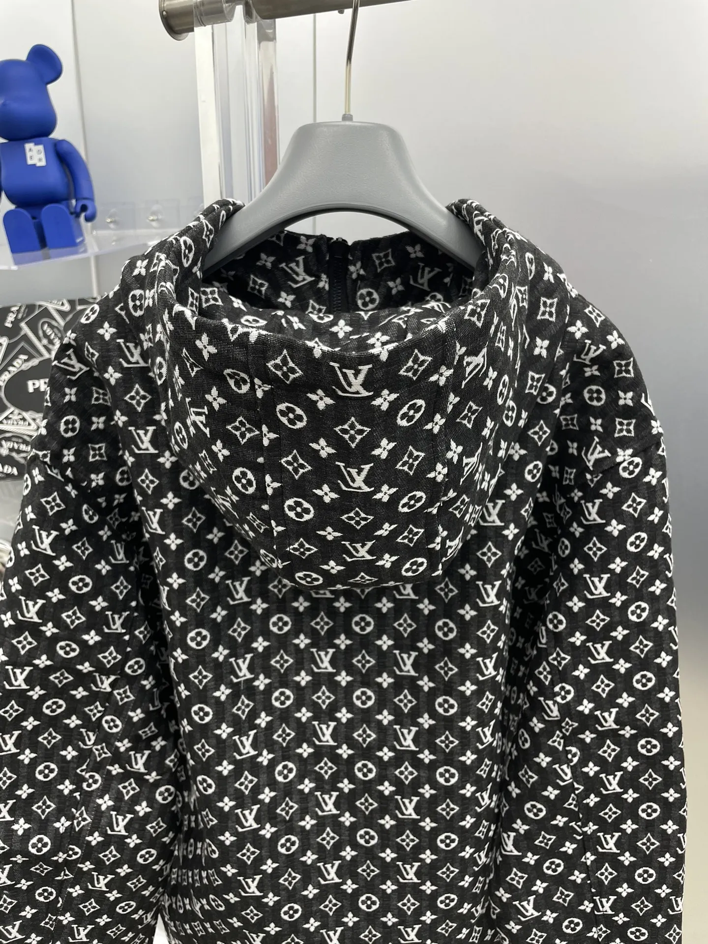 Trendy Full Print Zip-Up Jacket for Men