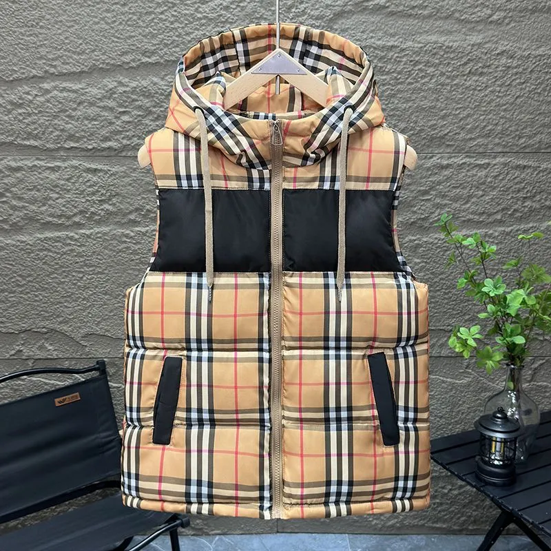 Down cotton fashionable vest