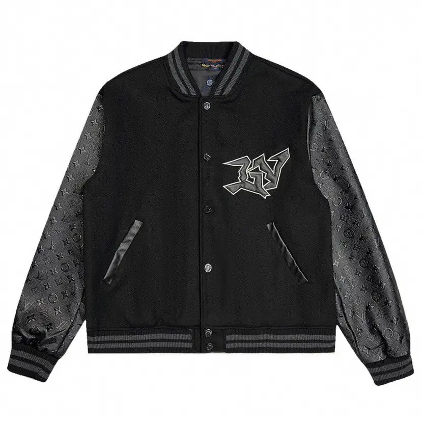 New embroidered baseball jacket