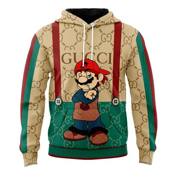 Fashion printed hoodie