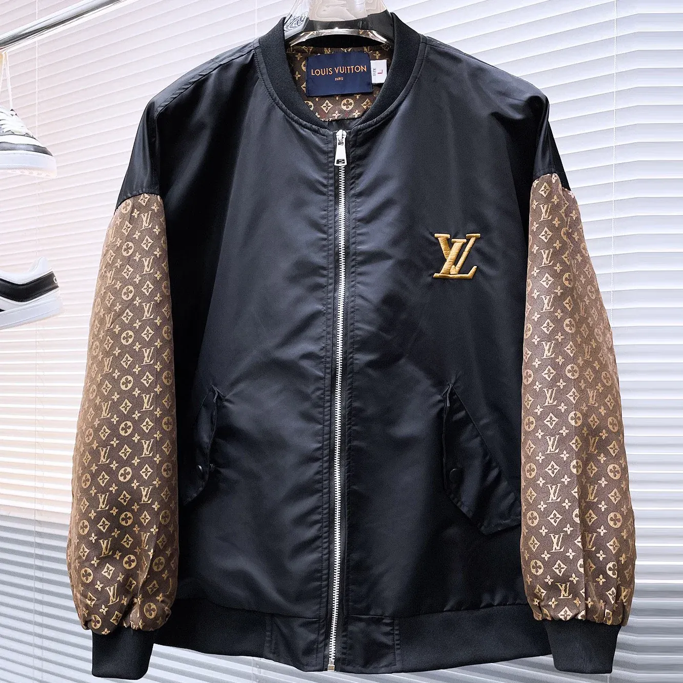 New embroidered baseball jacket