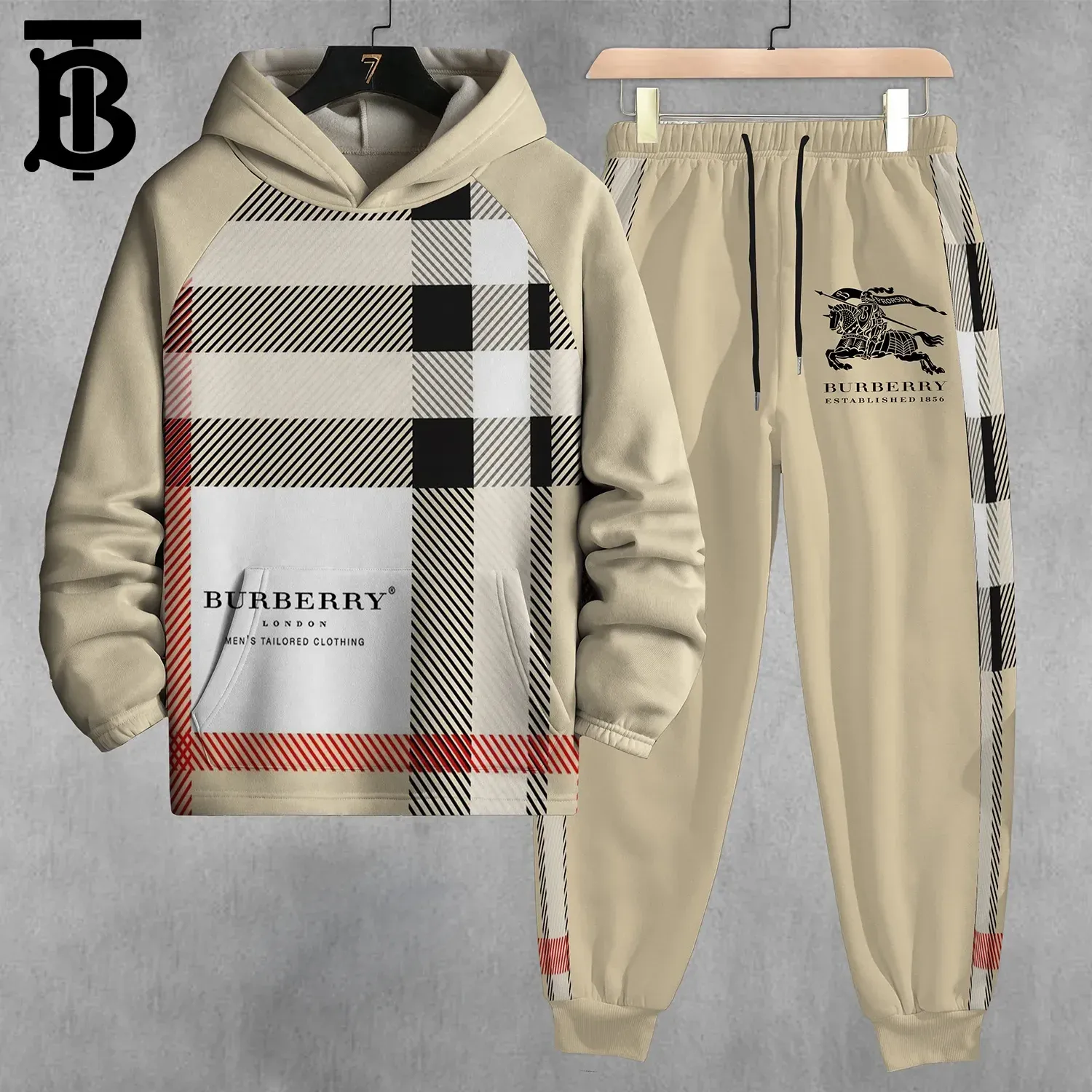 Luxury Cotton Hoodie and Pants Set