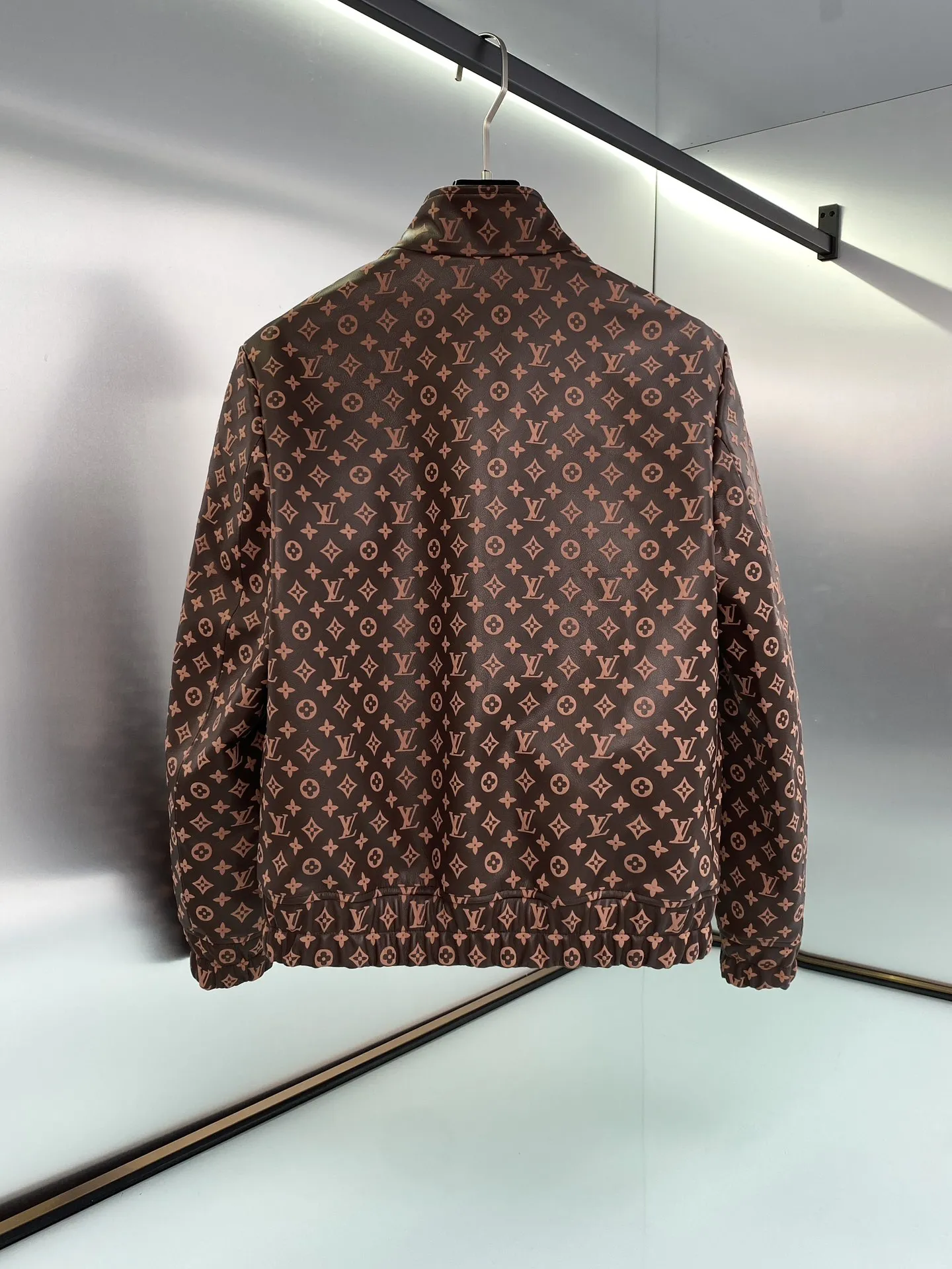 Men's New Casual Classic Pattern Harrington Jacket