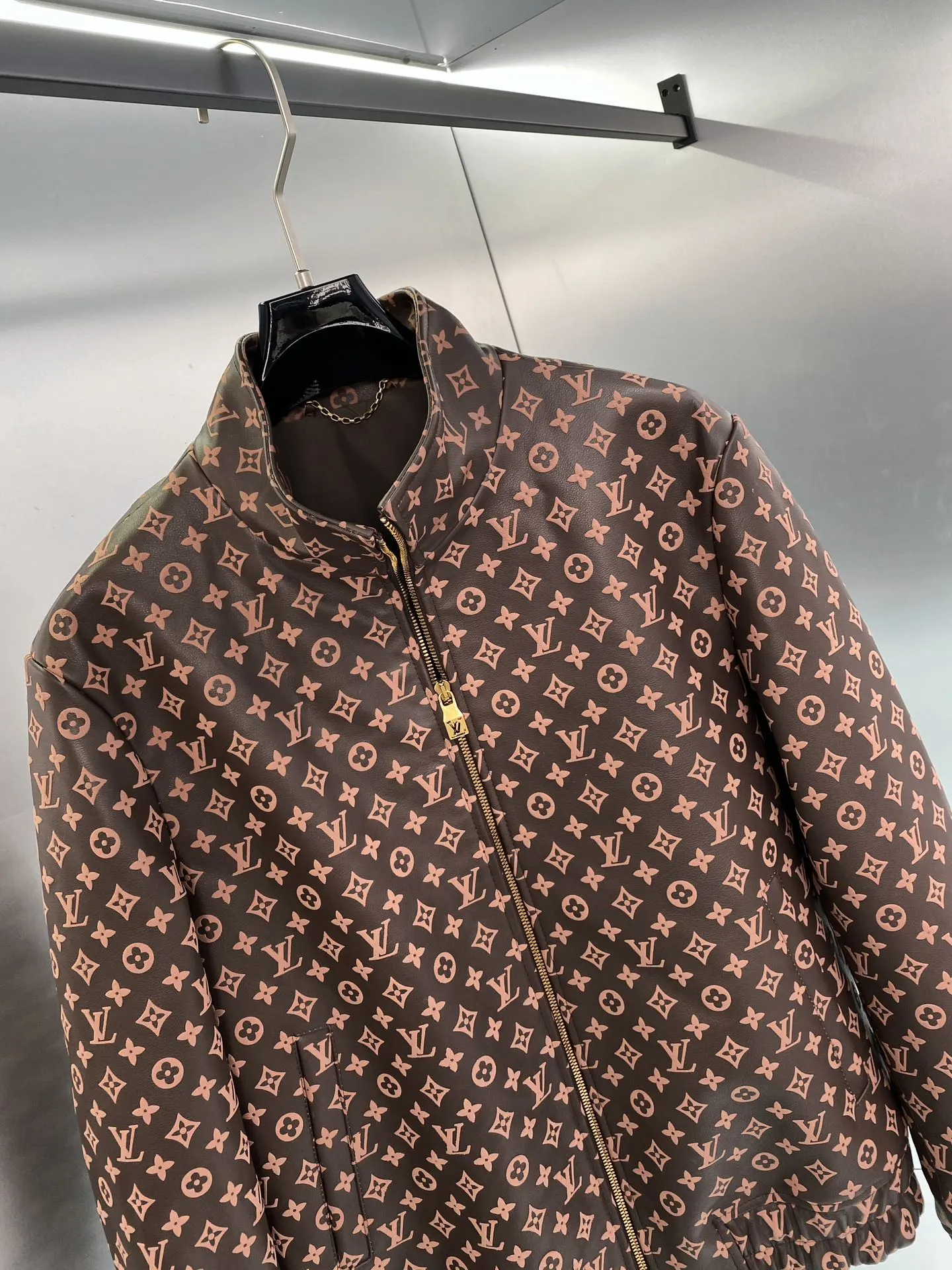 Men's New Casual Classic Pattern Harrington Jacket