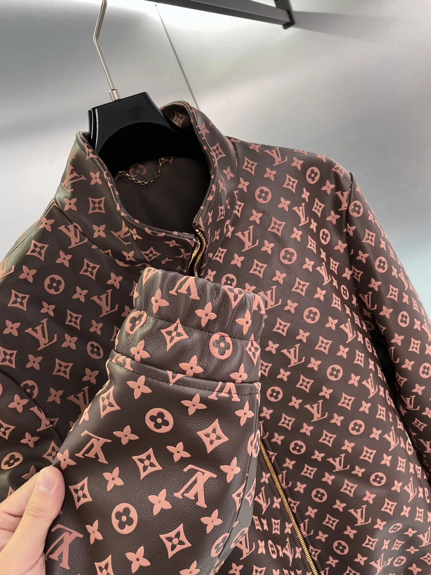 Men's New Casual Classic Pattern Harrington Jacket