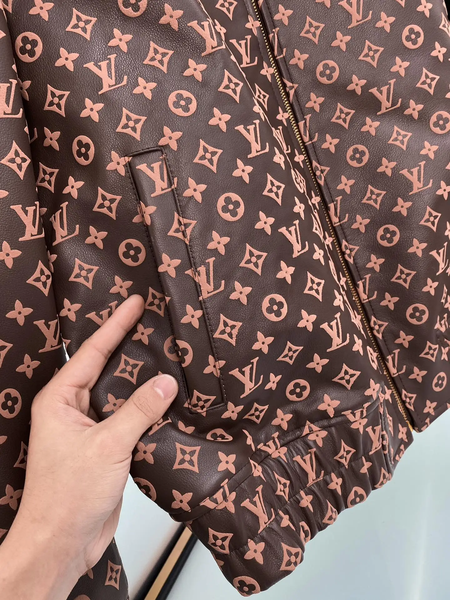 Men's New Casual Classic Pattern Harrington Jacket