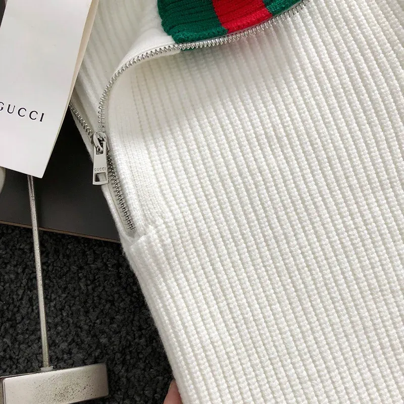 New Red and Green Wool Pullover