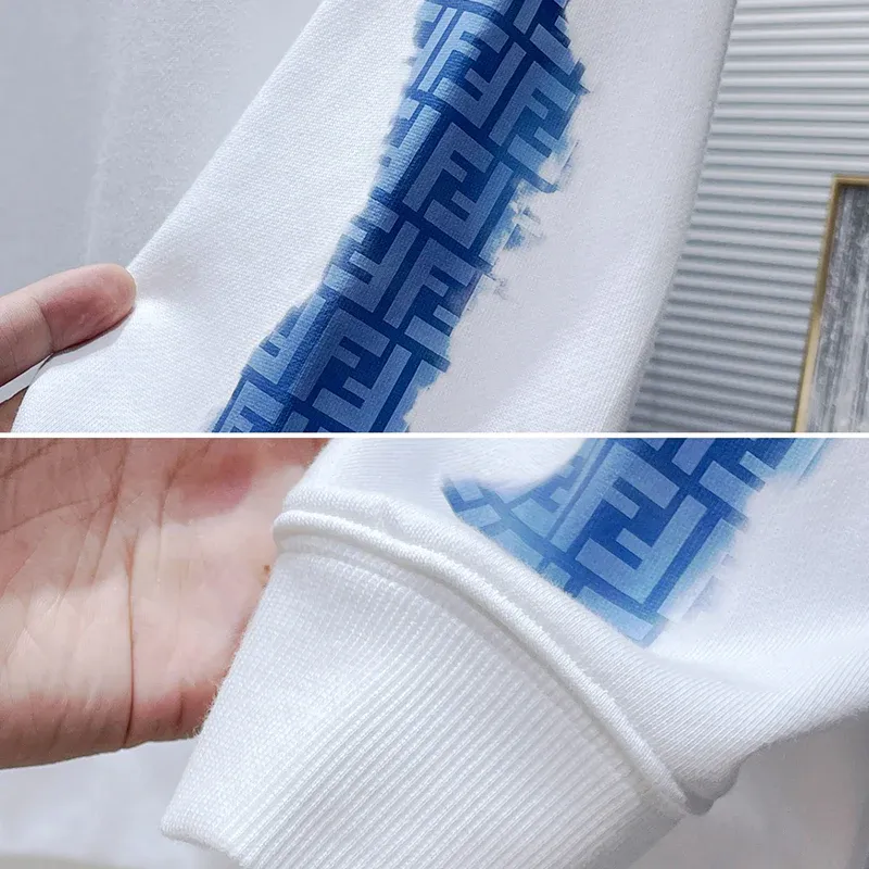 Early Autumn Round Neck Hoodie