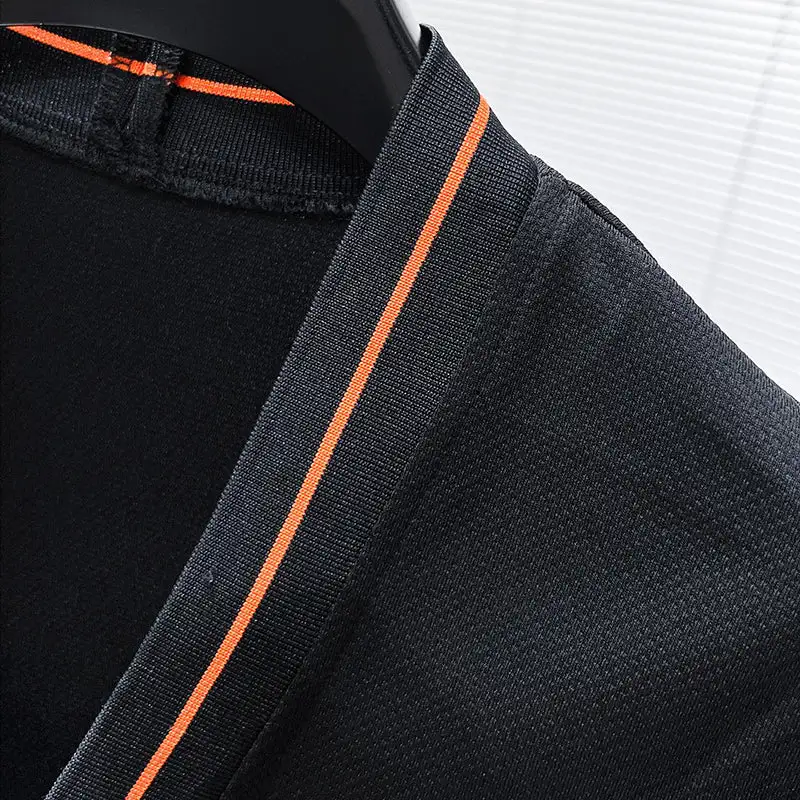 Men's early autumn trendy knitted sweater jacket