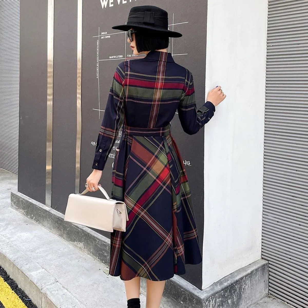 New shirt mid length dress