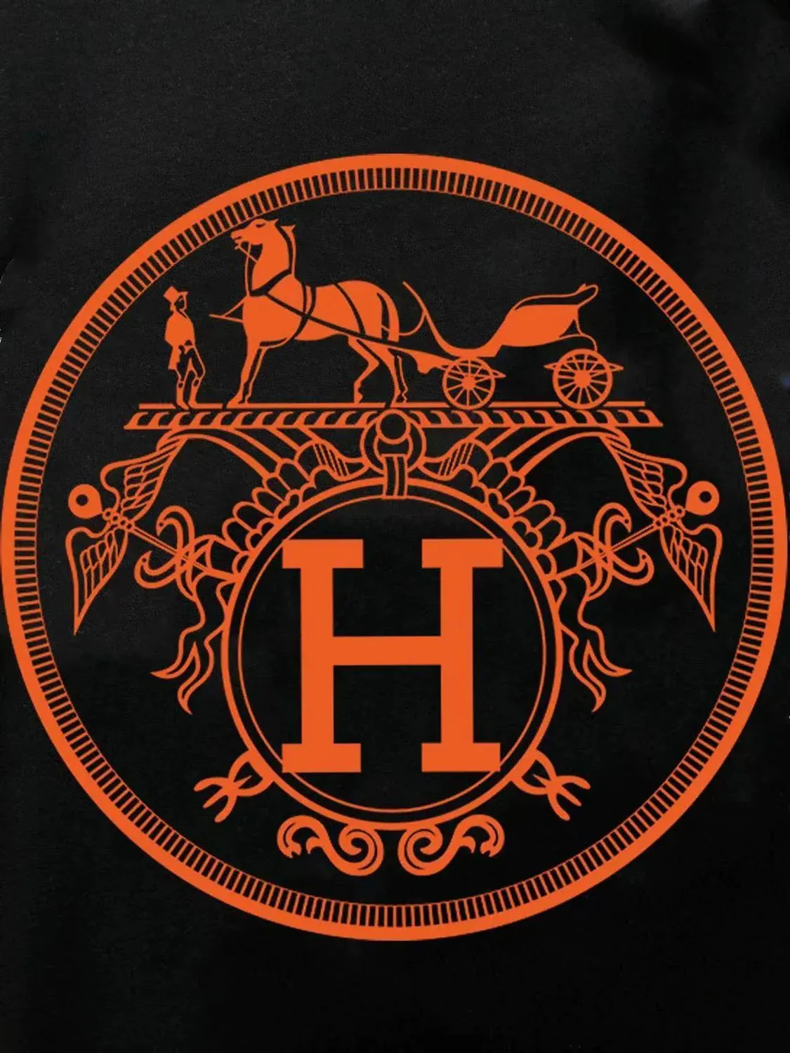 Printed  Flower Color War Horse Cotton Short-sleeved Men's And Women's Couples T-shirt