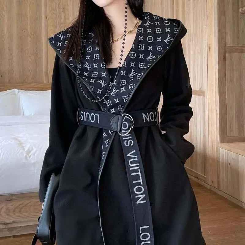 Autumn Classic Double-breasted Wrap-up Coat