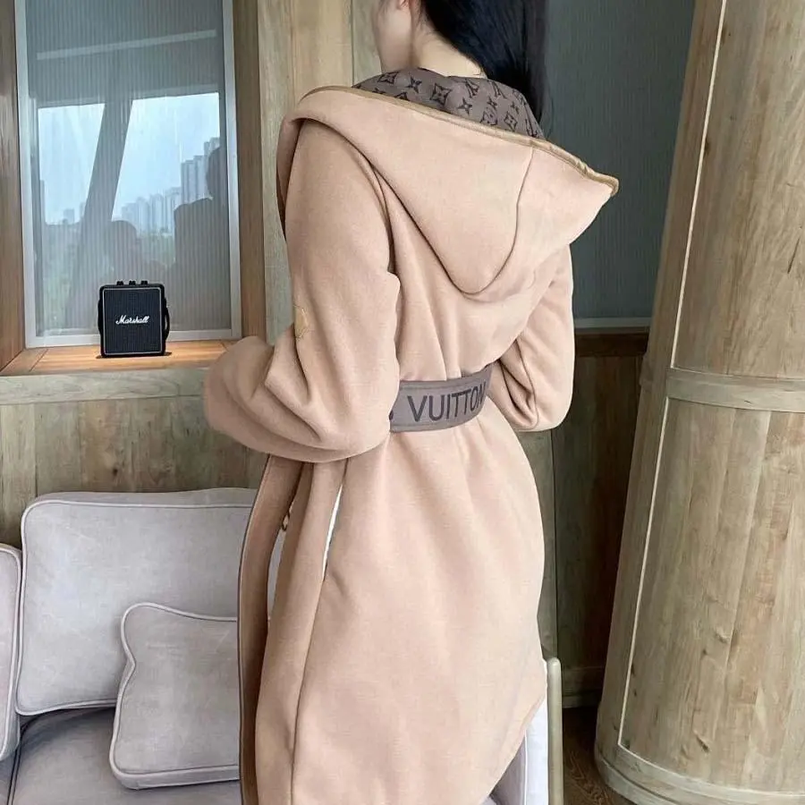 Autumn Classic Double-breasted Wrap-up Coat