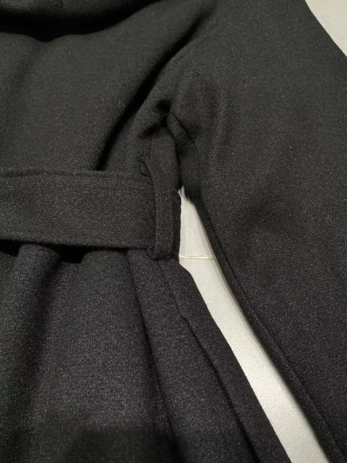 Autumn Classic Double-breasted Wrap-up Coat