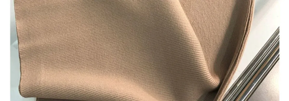 New Fashion All-match Ice Silk Knitted Sling Dress