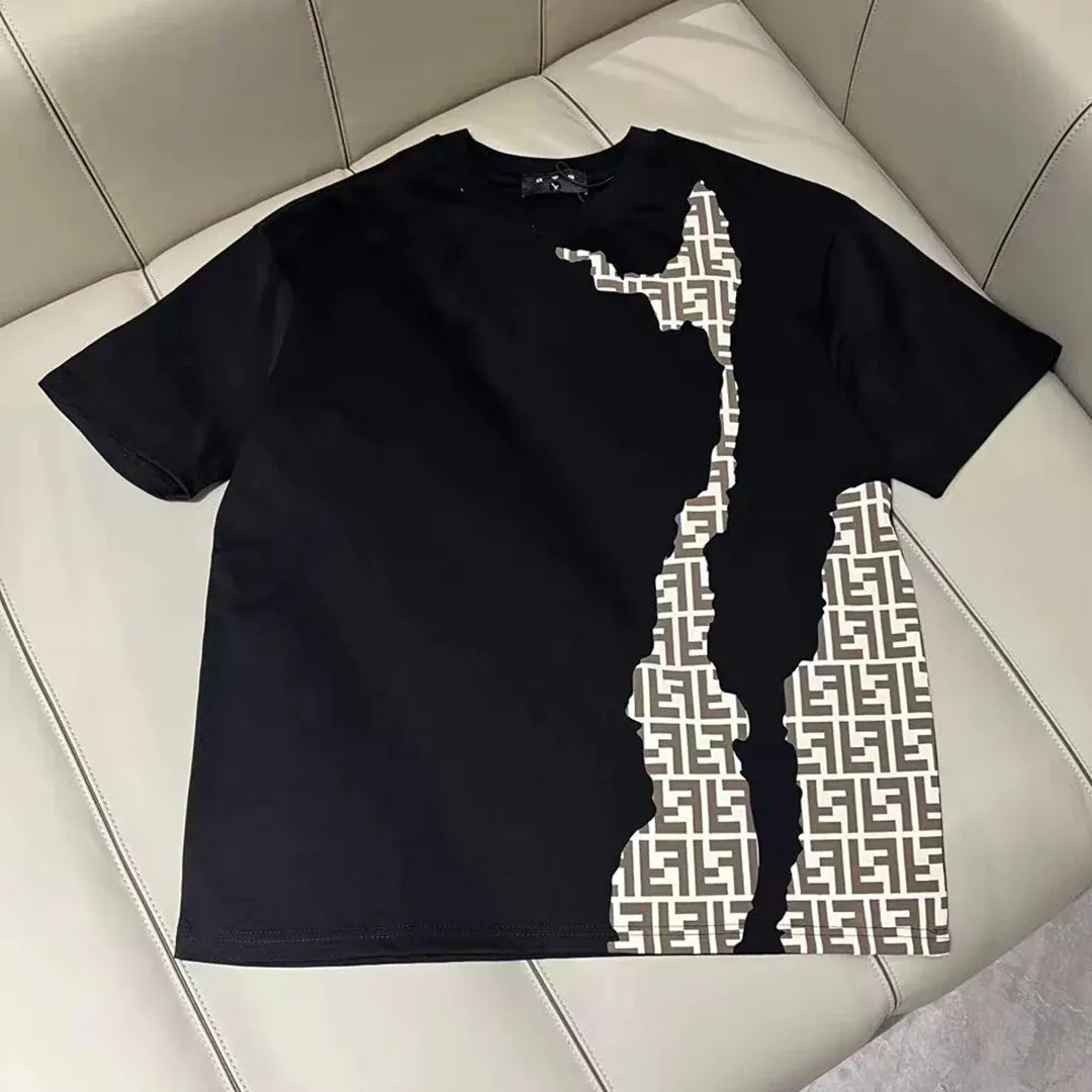 Men Summer Fashion Print T-shirt
