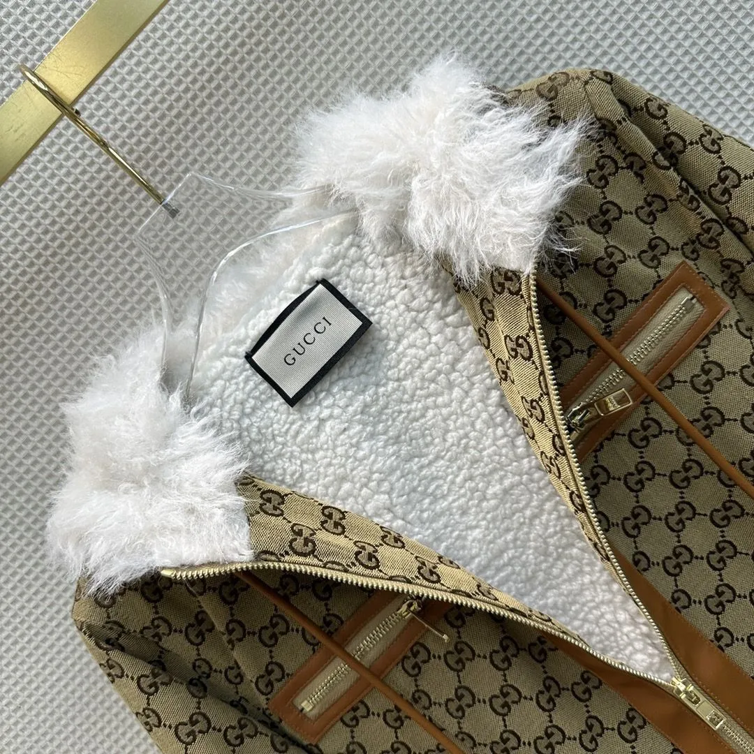 New Vintage Old Flower Thickened Short Jacket