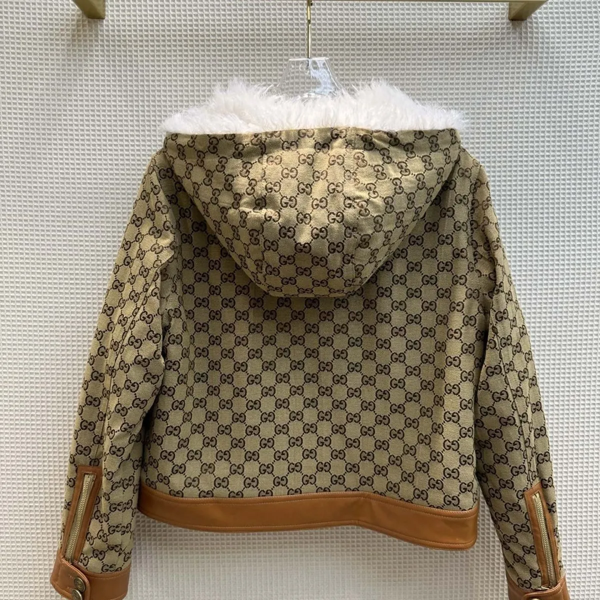 New Vintage Old Flower Thickened Short Jacket