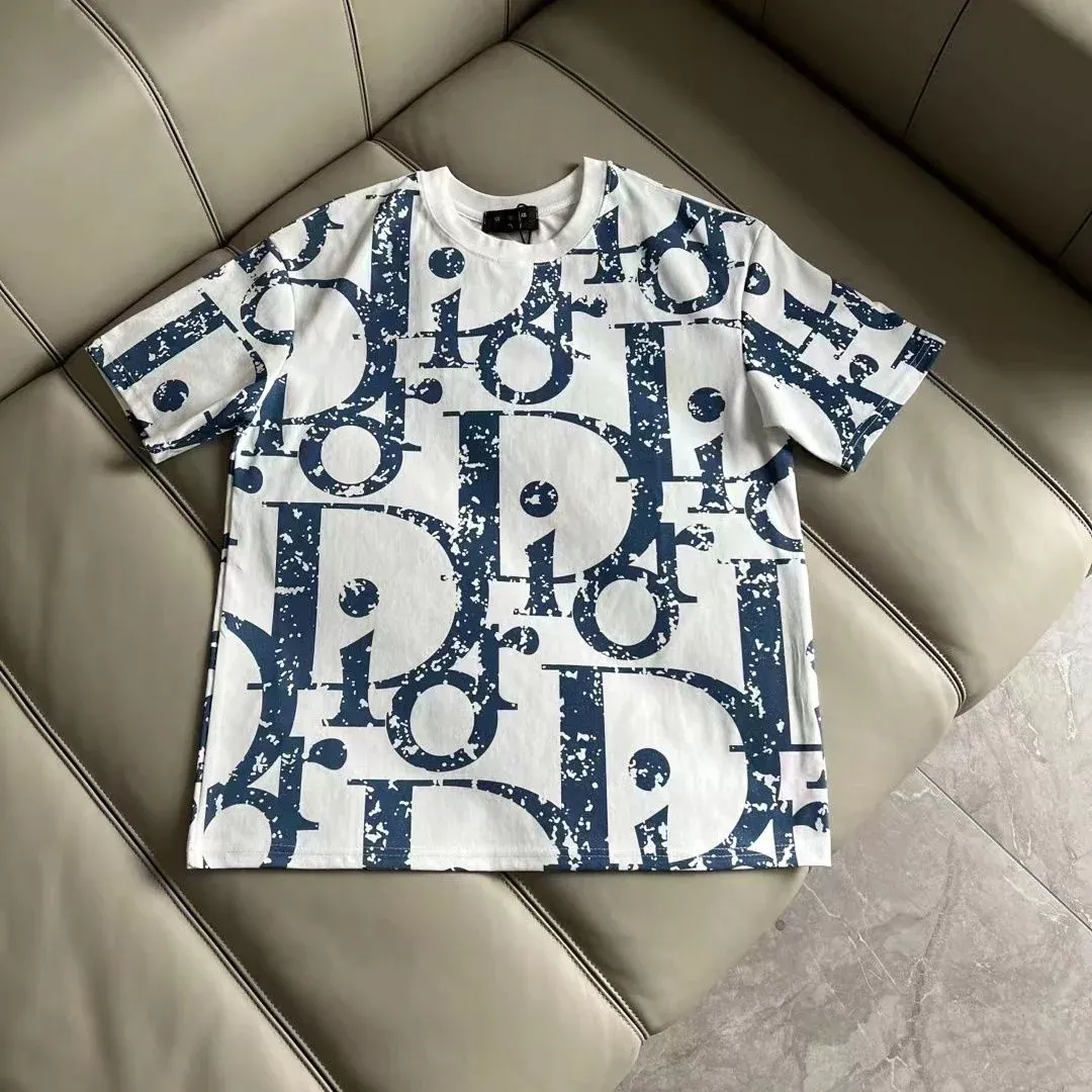 Men Summer Fashion Print T-shirt