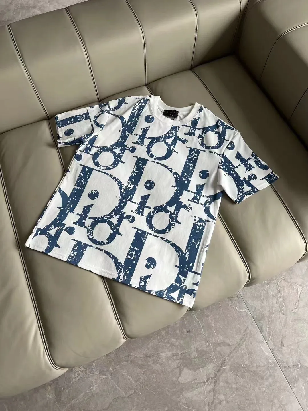 Men Summer Fashion Print T-shirt