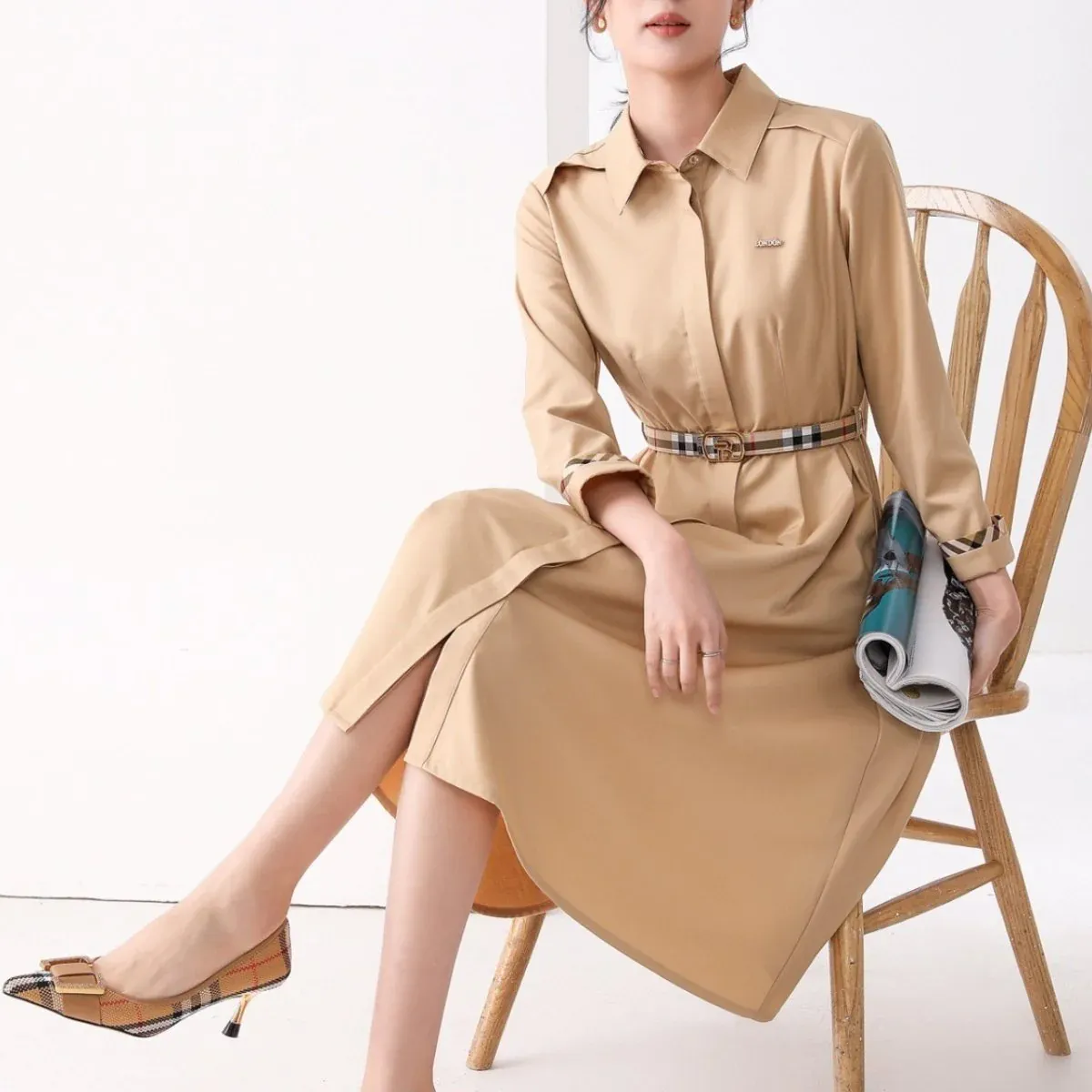 New waistband fashionable and exquisite dress