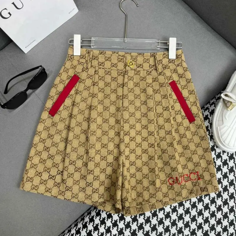 New Letter Jacquard Shorts Versatile Fashion