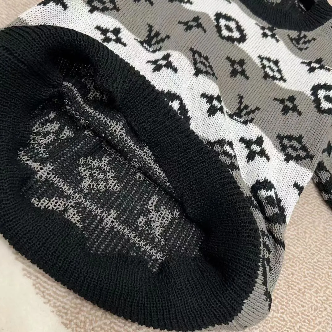 High Quality Spring Summer All Match Round Neck Knitwear Casual Short Sleeve