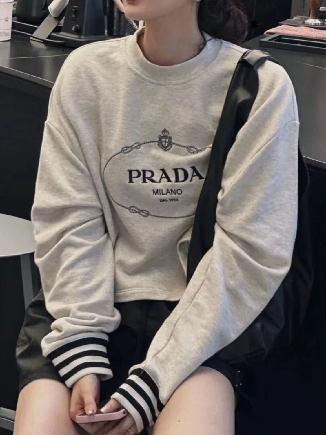 Casual Versatile Long Sleeved Set Hooded