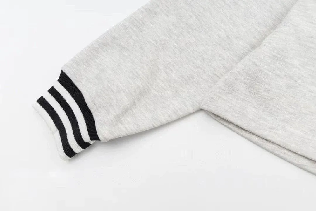 Casual Versatile Long Sleeved Set Hooded