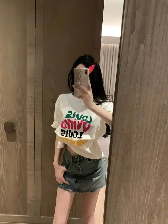 24 New Styles of Summer Embroidered Casual Denim Skirts