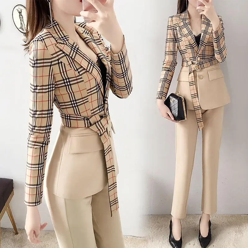 New Fashion Small Suit Set Two Pieces