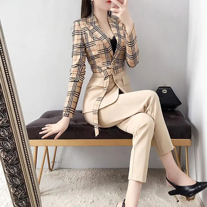 New Fashion Small Suit Set Two Pieces