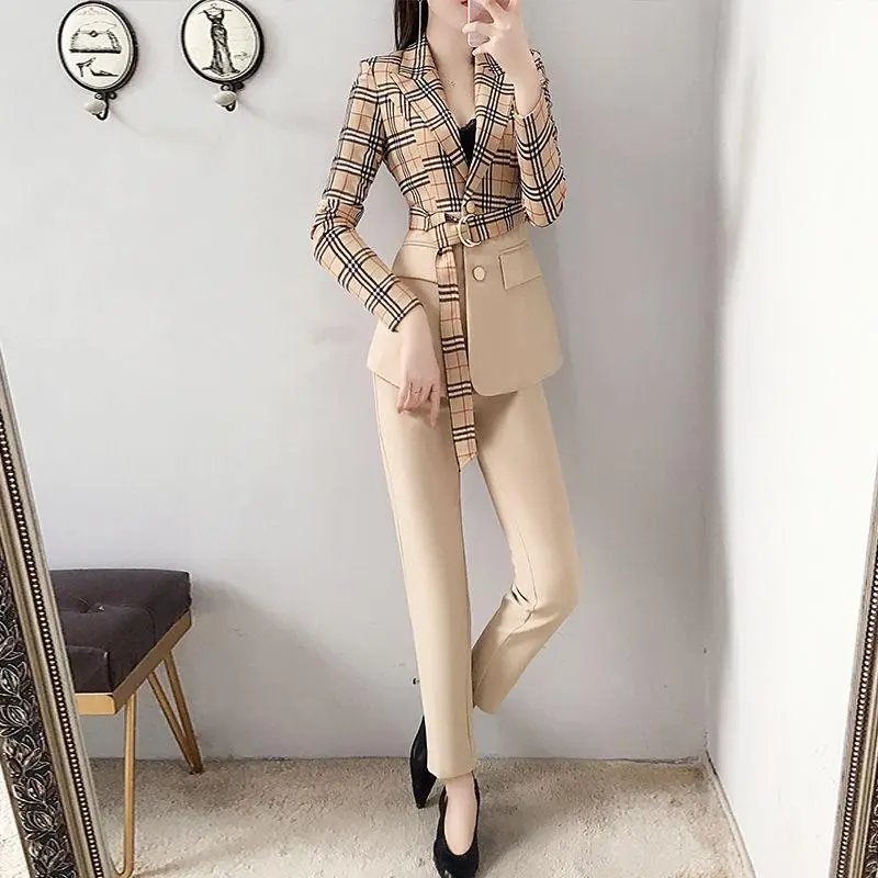 New Fashion Small Suit Set Two Pieces