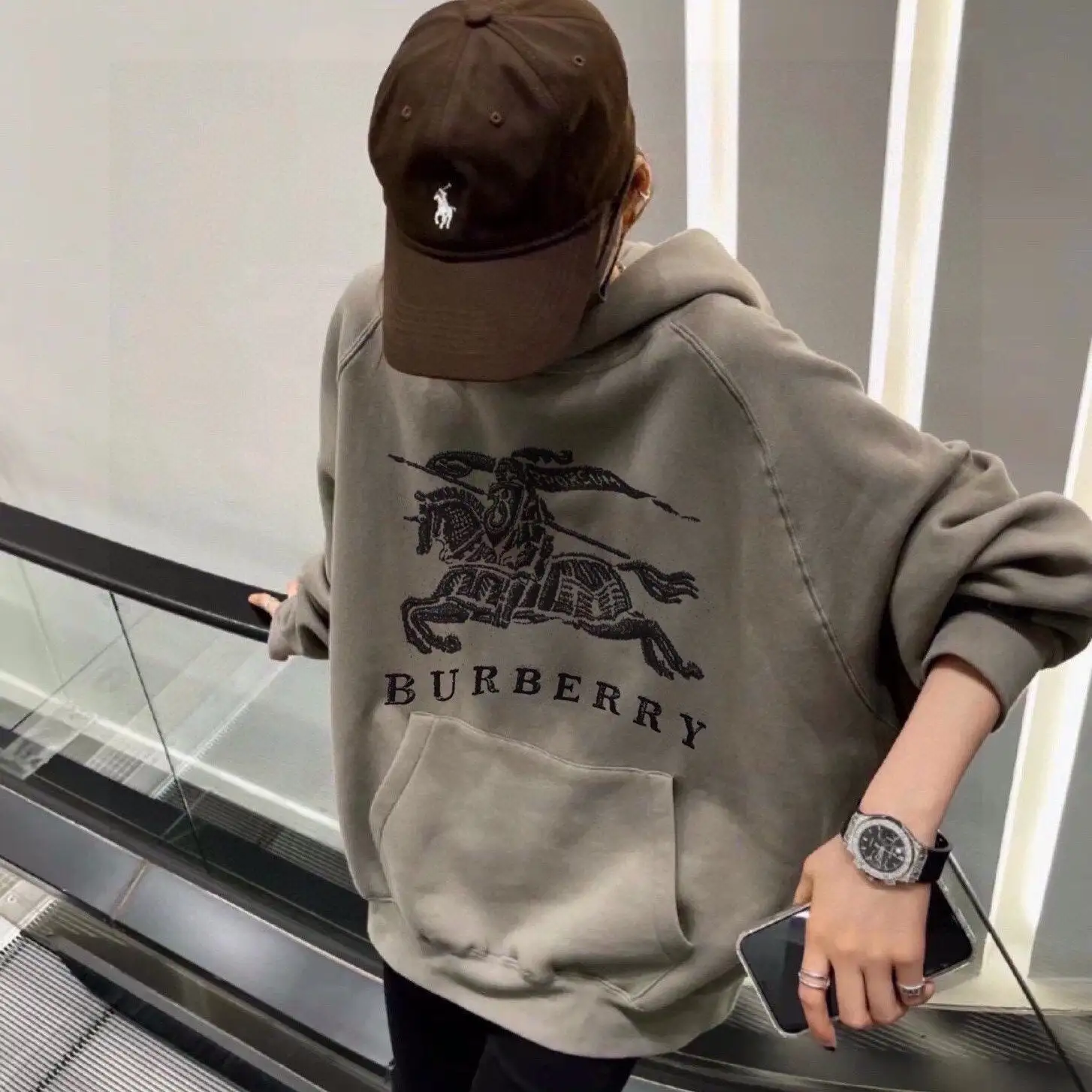 Classic Embroidered Fleece Sweatshirt